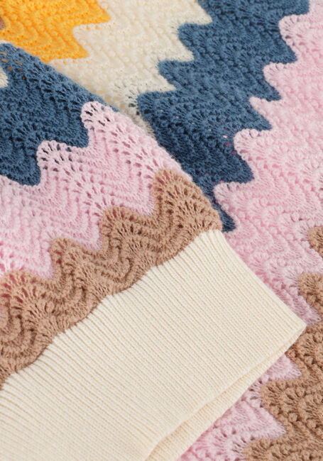 Mehrfarbige/Bunte NONO Top KAE KNITTE AJOUR TOP WITH WAIVY EFFECT - large