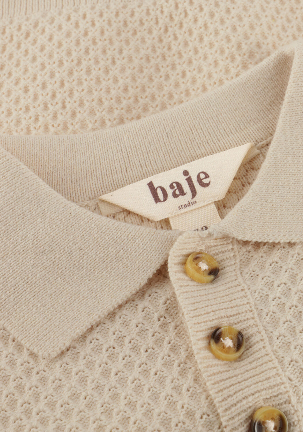 Beige BAJE STUDIO Pullover FYGO - large