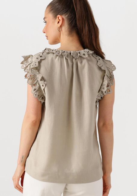 Beige COPENHAGEN MUSE Top NATULI SHIRT - large
