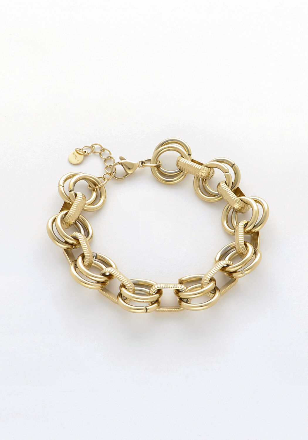 Goldfarbig NOTRE-V Armb&auml;nder OMSS23-011