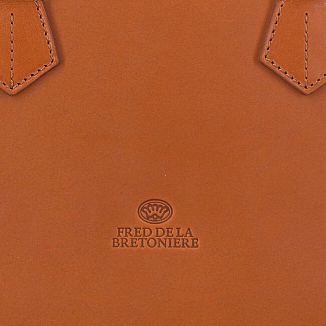 Cognacfarbene FRED DE LA BRETONIERE Handtasche 212010016 - large