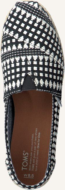 Schwarze TOMS Espadrilles CLASSIC ALPARGATA WM Schwarze TOMS Espadrilles CLASSIC ALPARGATA WM - large