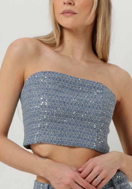Blaue STUDIO AMAYA Top JAIMIE - large