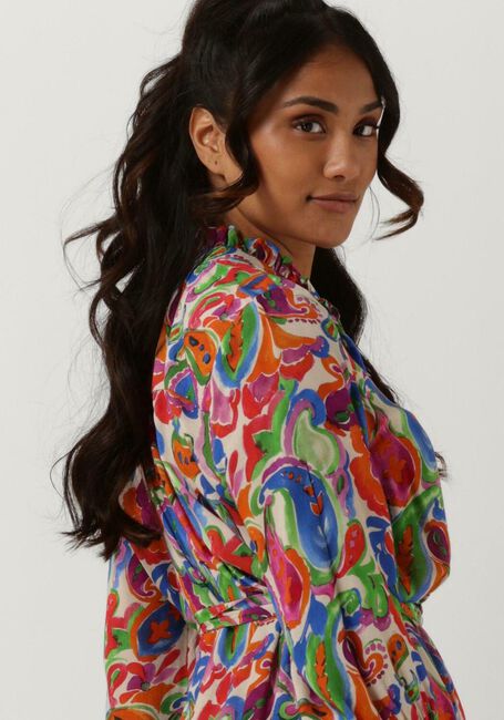 Mehrfarbige/Bunte JANSEN AMSTERDAM Midikleid DEVA - large