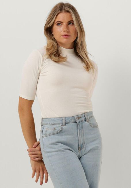 Nicht-gerade weiss MODSTRÖM Top KROWN T-SHIRT - large
