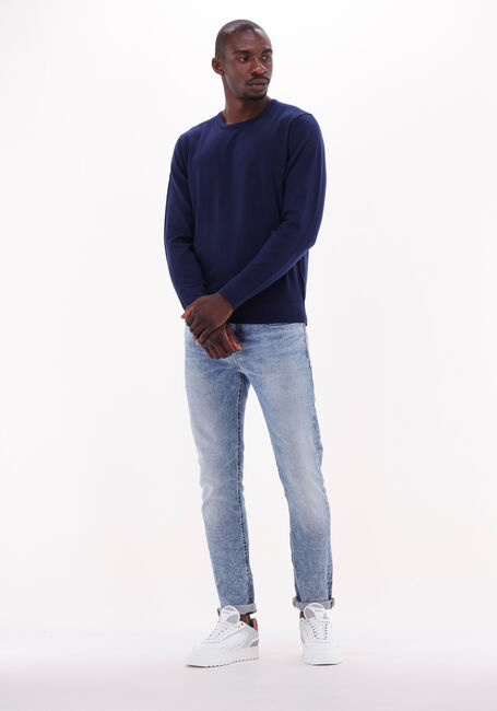 Dunkelblau CALVIN KLEIN Sweatshirt SUPERIOR WOOL CREW NECK SWEATER - large