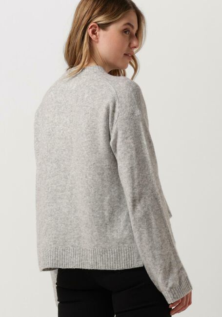 Graue CALVIN KLEIN Pullover FLUFFY WIDE OPEN SLEEVES SWEATER - large