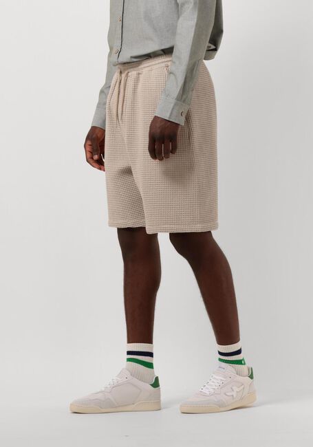 Beige ANERKJENDT Kurze Hose AKLT JAKOB WAFFLE SHORTS - large
