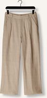 Sand GESTUZ Hose LIZAGZ LINEN HW PANTS Sand GESTUZ Hose LIZAGZ LINEN HW PANTS - medium