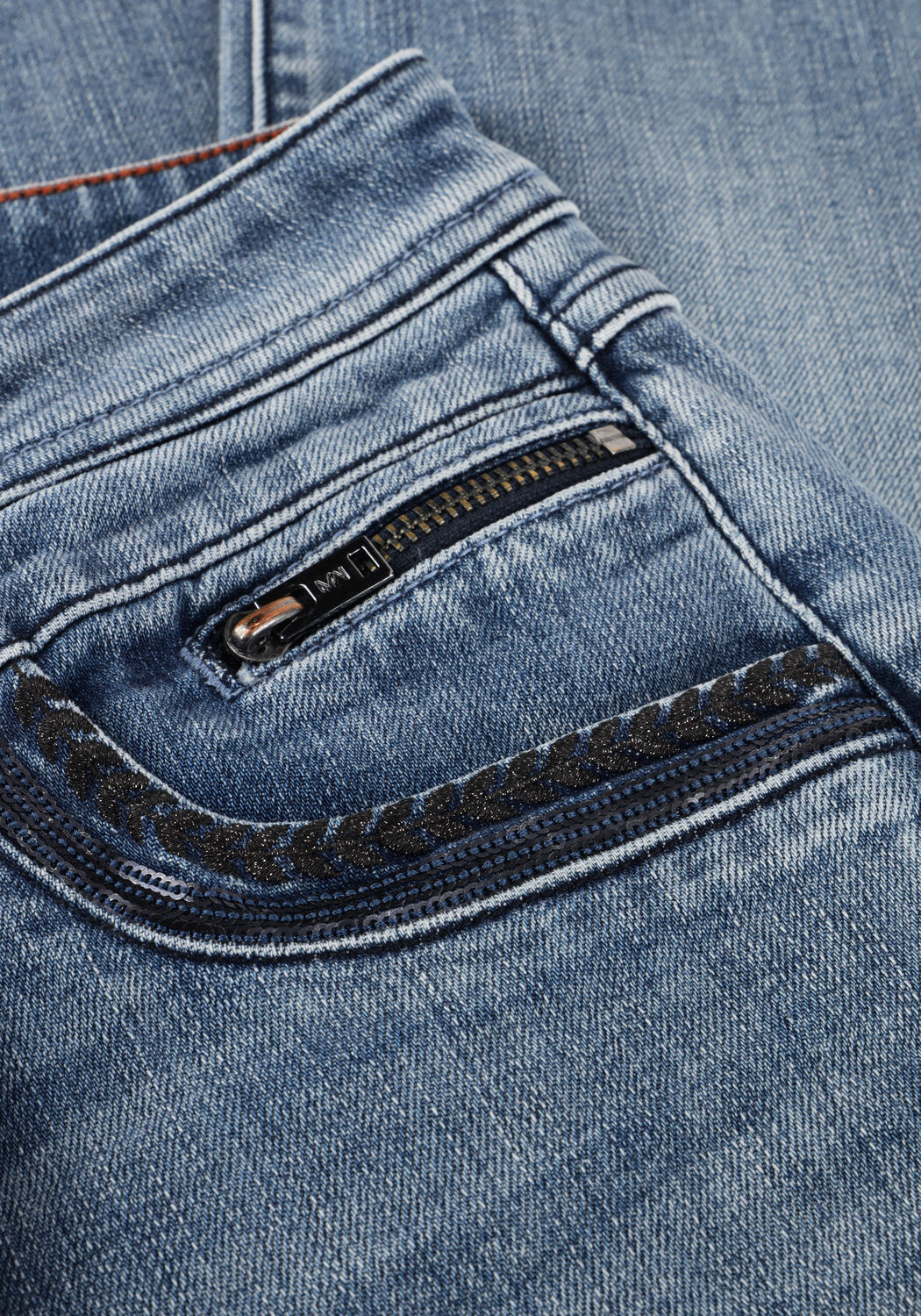 Blaue MOS MOSH Straight leg jeans MMNAOMI NOLLA JEANS - large