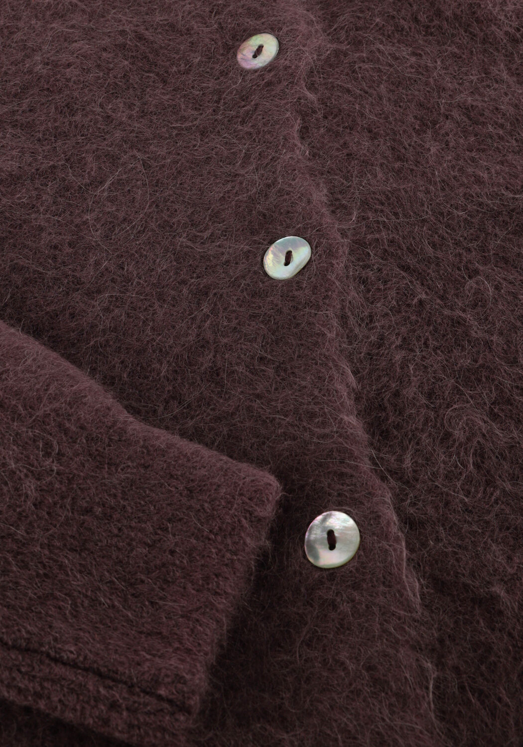 Braune AAIKO Strickjacke LORYS WP 389 - large