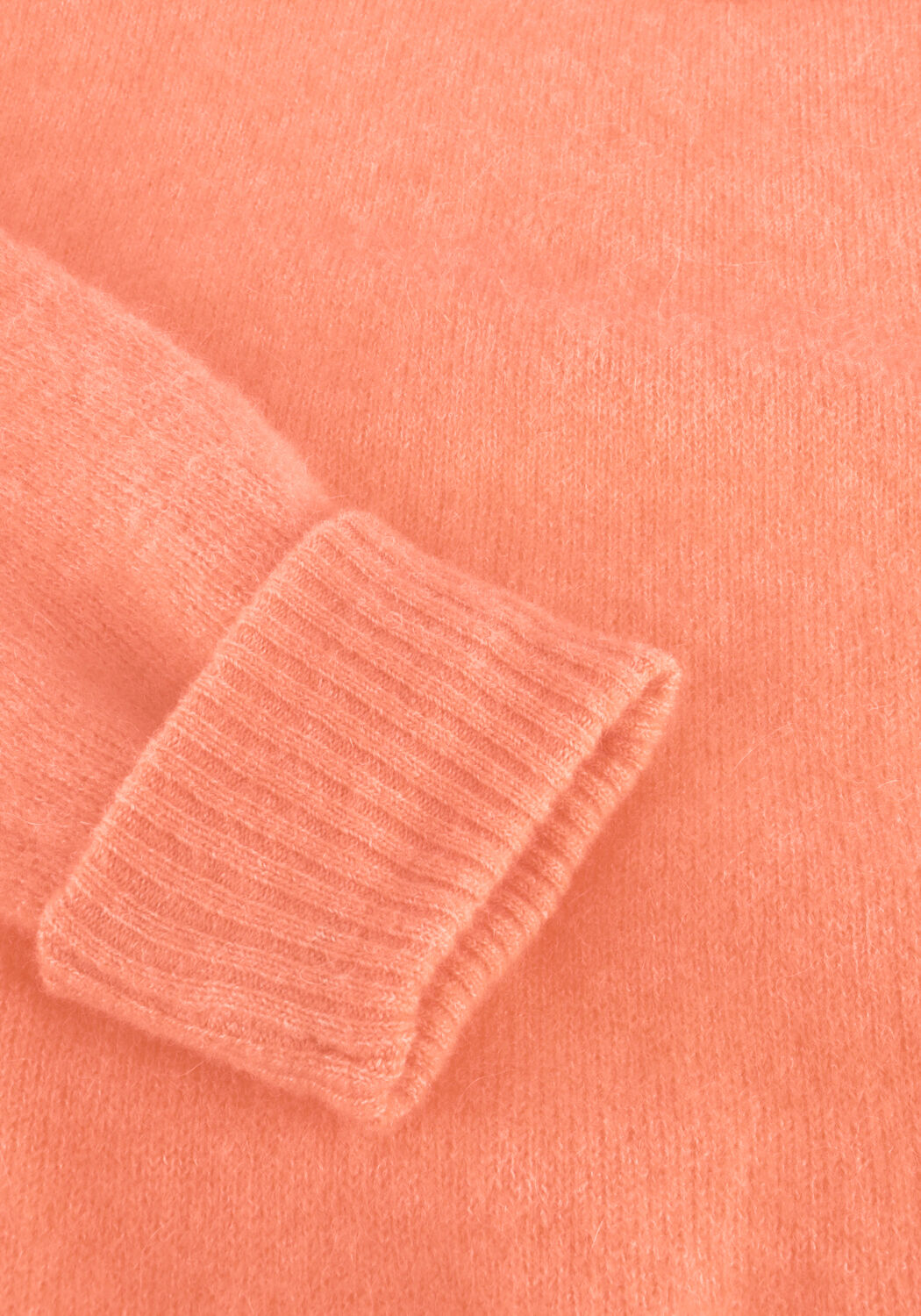 Orangene AMERICAN VINTAGE Strickjacke VITOW - large