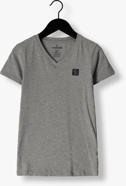 Graue VINGINO T-shirt B-BASIC-TEE-VNSS - large