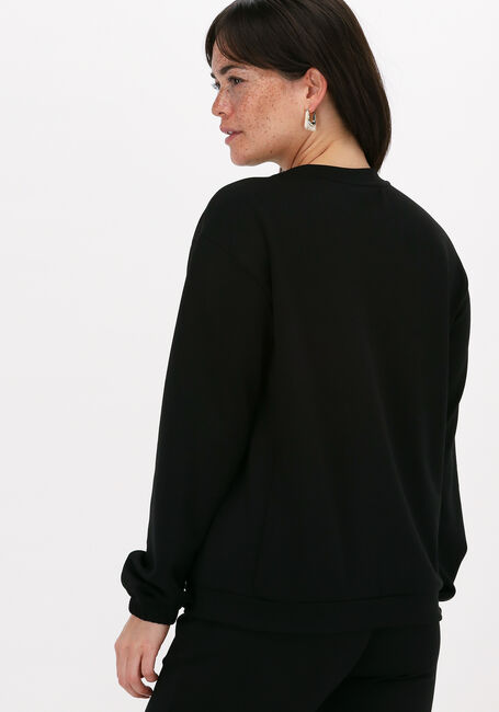 Schwarze SIMPLE Pullover JERSEY SWEATER EWEN SCUBA - large