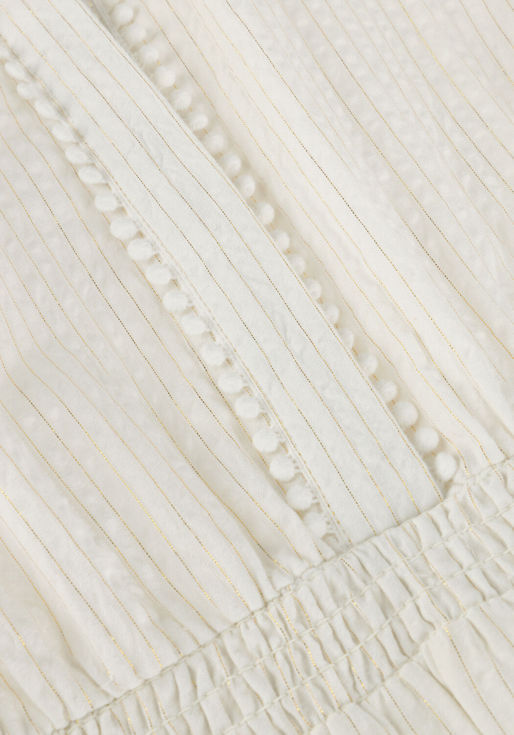 Ecru AI&KO Minikleid ISA LUREX CO 523 G - large