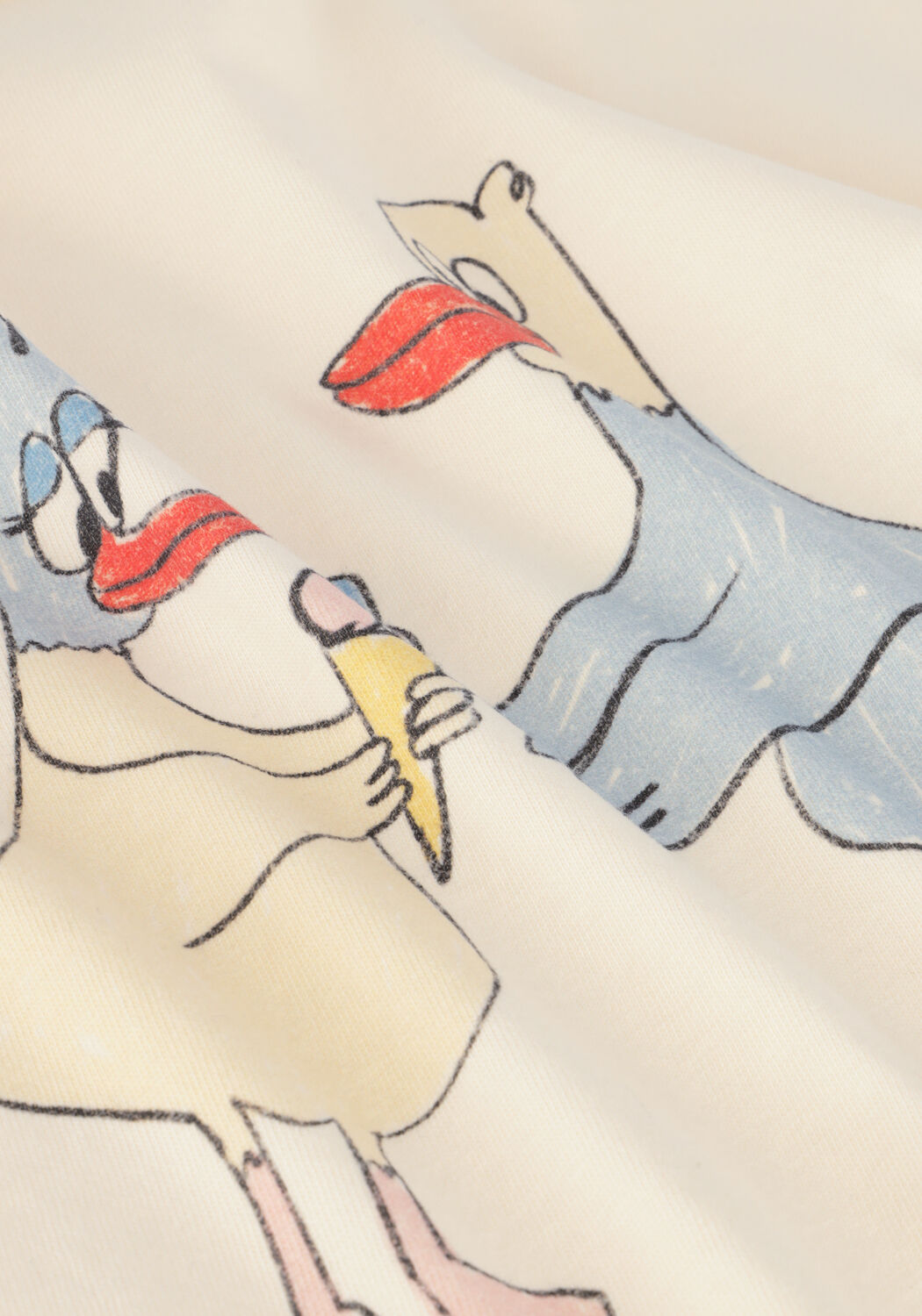 Nicht-gerade weiss WANDER & WONDER T-shirt GELATO PER TE TEE - large