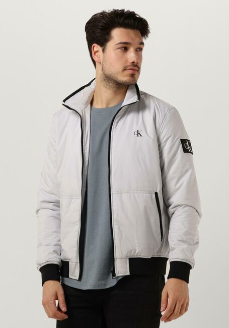 Hellgrau CALVIN KLEIN Jack PADDED HARRINGON JACKET - large