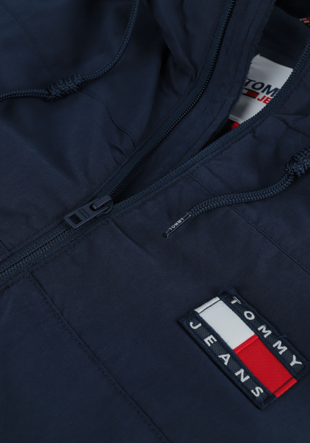 Blaue TOMMY JEANS Jack TJM FLEECE LINED SHELL JACKET - large