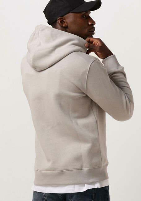 Graue CALVIN KLEIN Sweatshirt MONOLOGO HOODIE - large