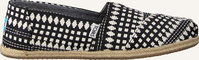 Schwarze TOMS Espadrilles CLASSIC ALPARGATA WM Schwarze TOMS Espadrilles CLASSIC ALPARGATA WM - large
