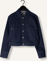 Blaue VANILIA Jeansjacke RINSED DENIM JACKET Blaue VANILIA Jeansjacke RINSED DENIM JACKET - medium