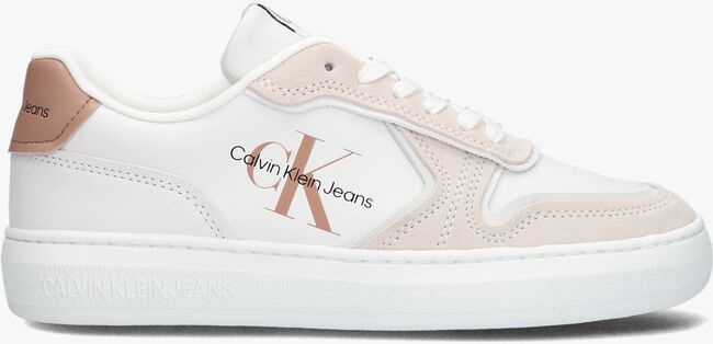 Weiße CALVIN KLEIN Sneaker low CASUAL CUPSOLE IRREGULAR LINES DAMES - large