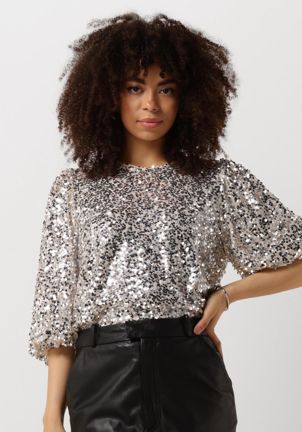 Blouse sequin discount