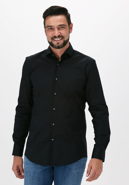Schwarze BOSS BLACK Klassisches Oberhemd P-HANK-SPREAD-214 10151300 01 - large