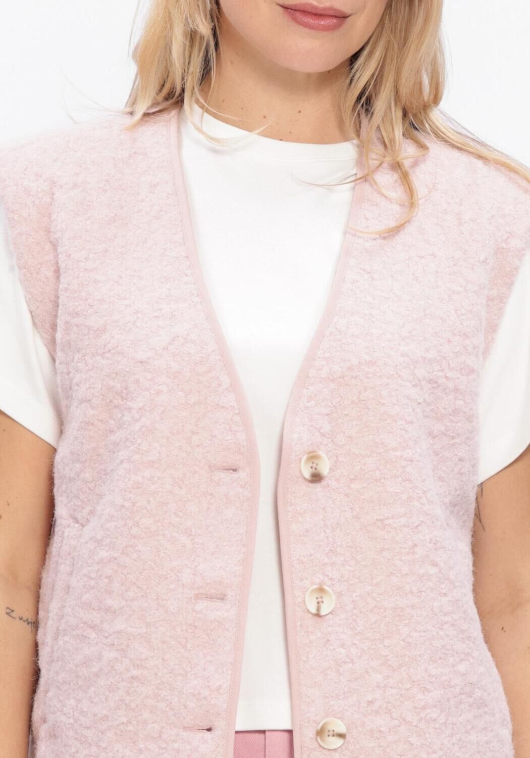 Rosane ANOTHER LABEL Top ALBELINE BOUCLE VEST - large