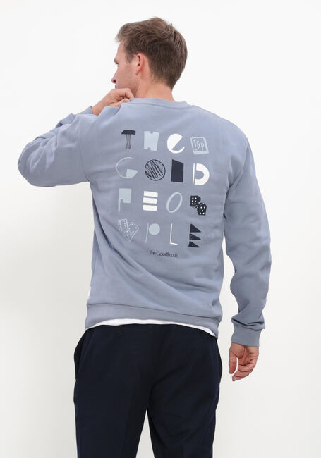 Hellblau THE GOODPEOPLE Sweatshirt LAX - large
