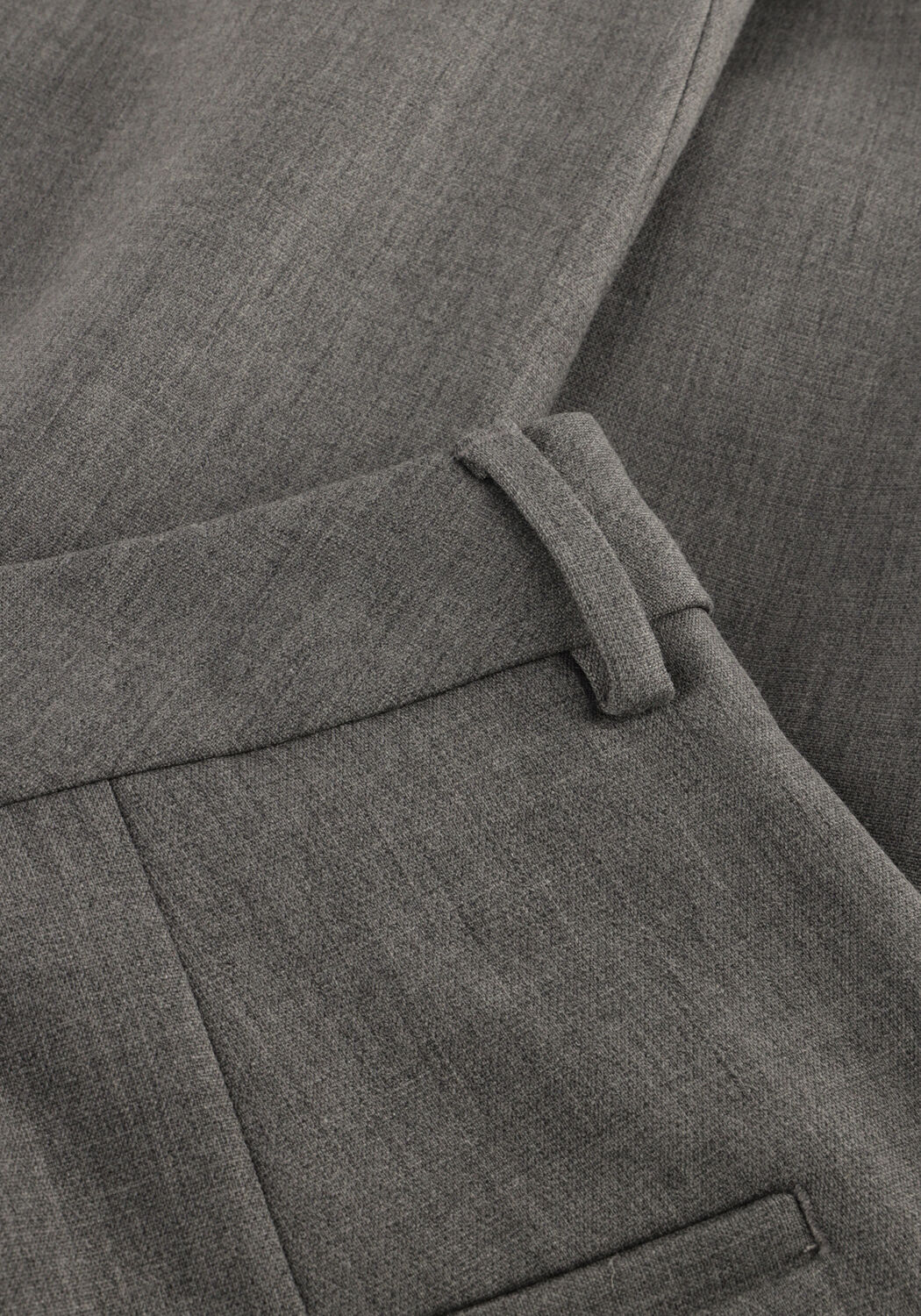 Graue SELECTED WOMEN Weite Hose SLFWIDE-RITA LANO MW PANT - large