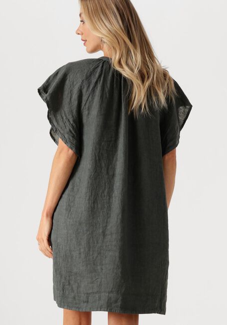 Graue BY-BAR Minikleid VINA LINEN DRESS - large