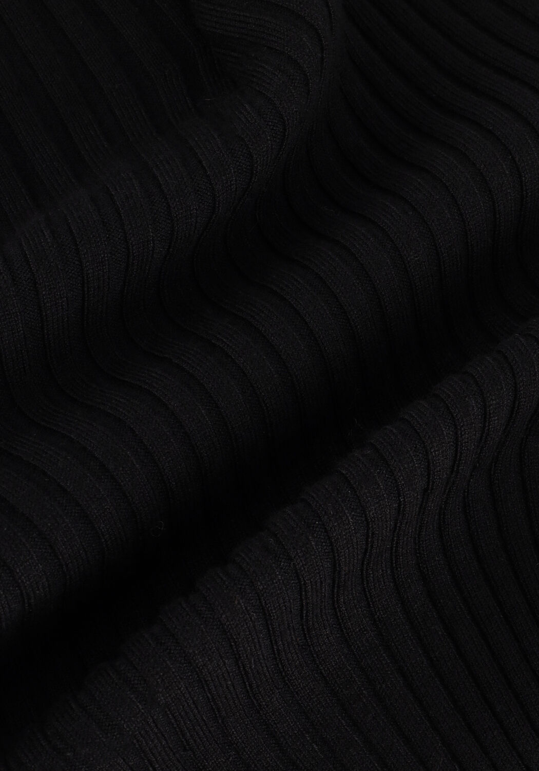 Schwarze MODSTR&Ouml;M Rollkragenpullover CATEMD T-NECK - large