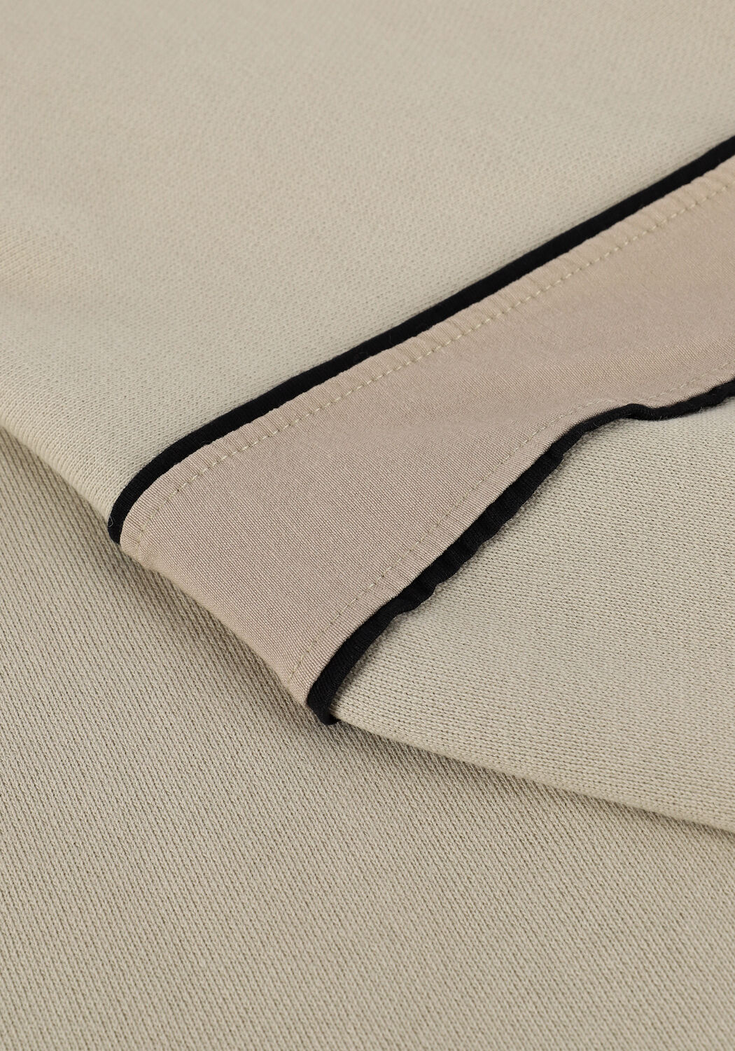 Sand BLS HAFNIA Sweatshirt OG OUTLINE LOGO HOODIE - large