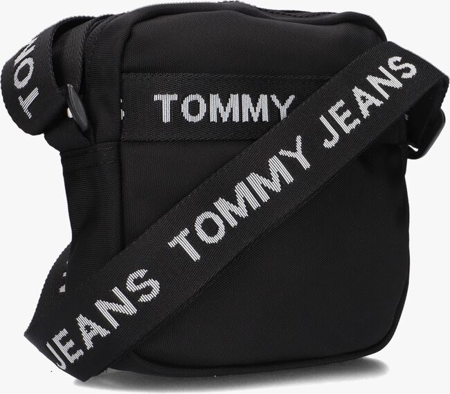 Schwarze TOMMY JEANS Reportertasche TJM ESSENTIAL SQUARE REPORTER - large