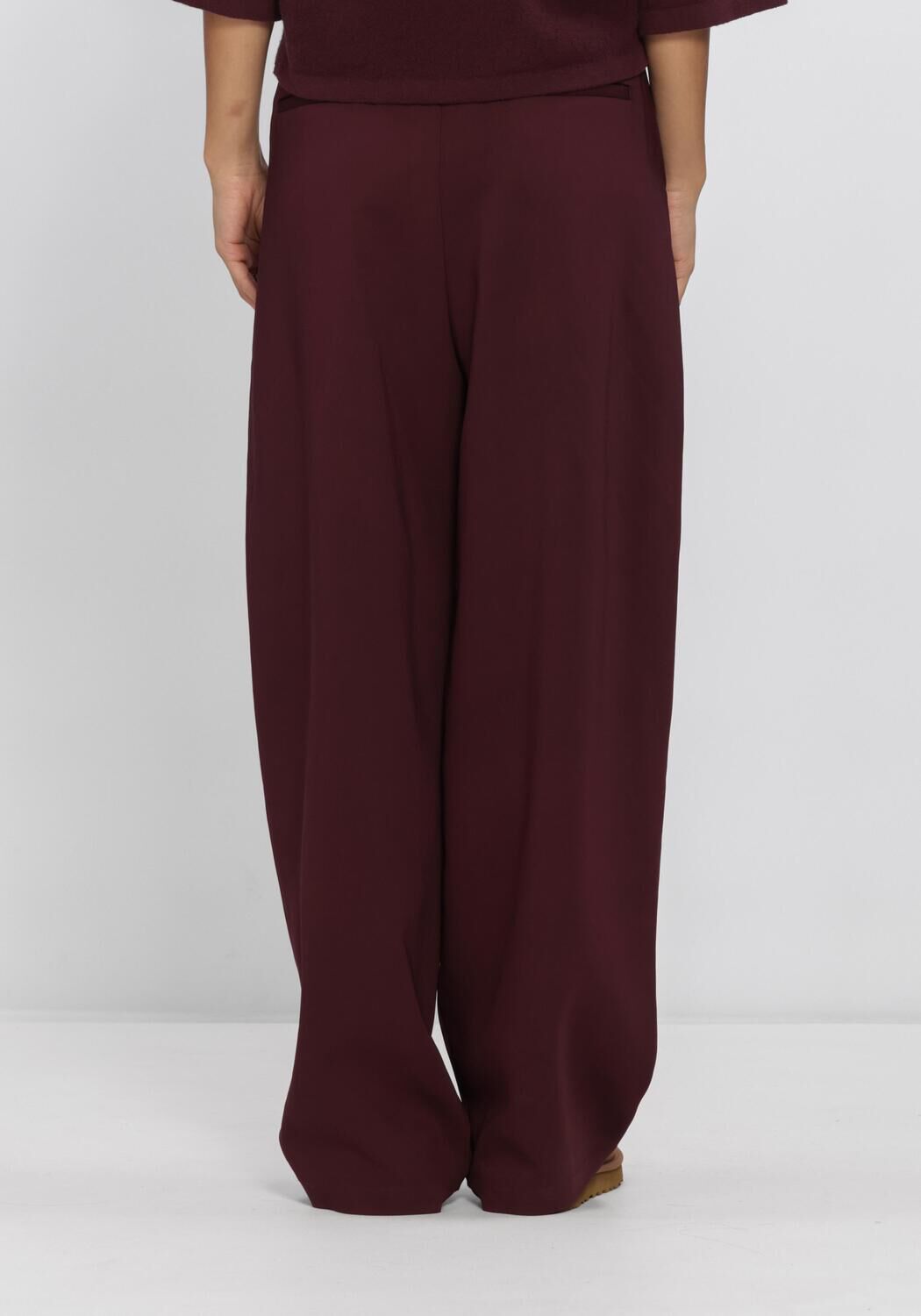 Bordeaux PENN & INK Weite Hose W26N1760 - large