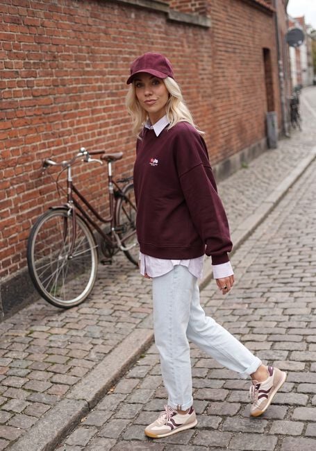 Braune AMERICAN VINTAGE Sweatshirt ATUBAY - large