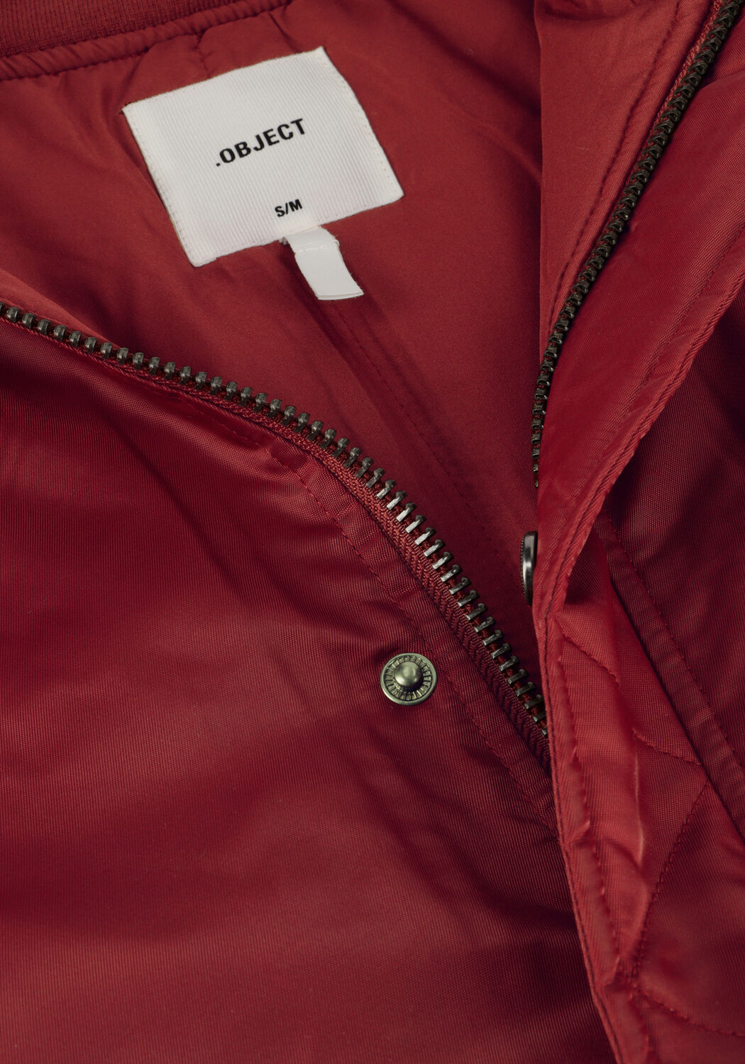 Bordeaux OBJECT Jack OBJMARY OVERSIZE BOMBER JACKET - large