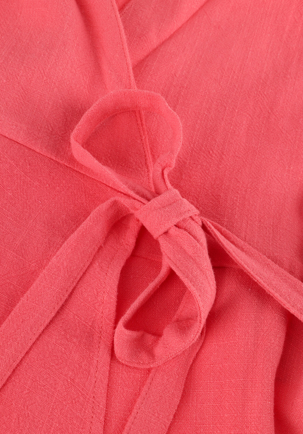 Rosane OBJECT Minikleid OBJSANNE RE S/S SHORT WRAP DRESS - large