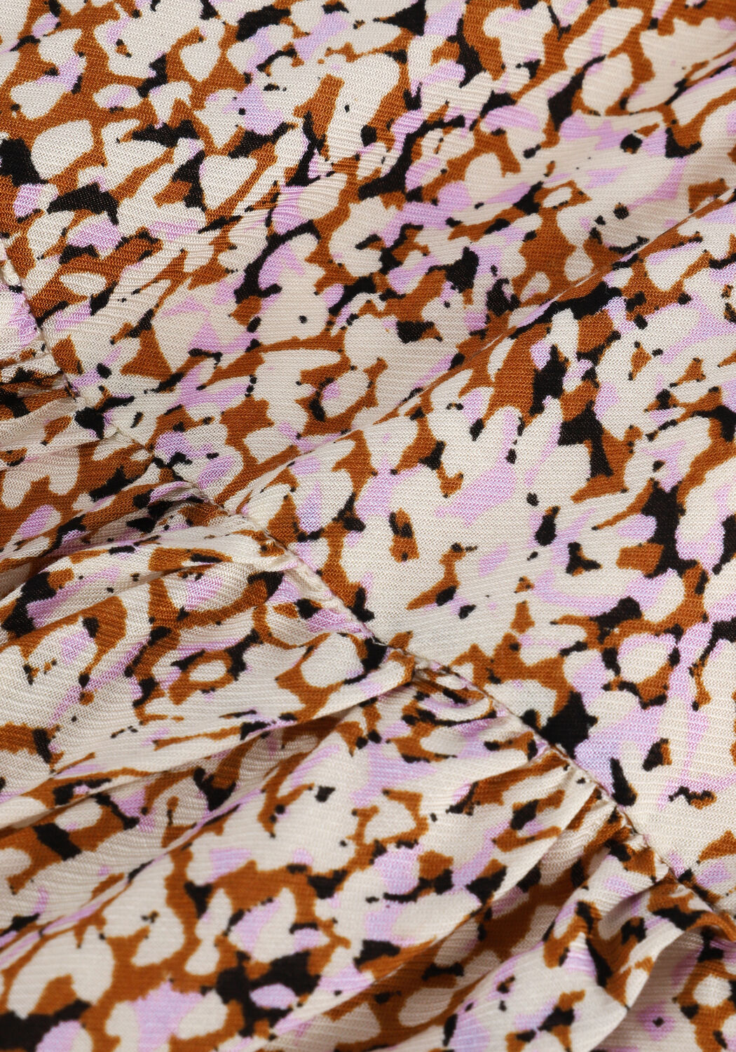 Braune SECOND FEMALE Minirock LOTUS MINI SKIRT - large