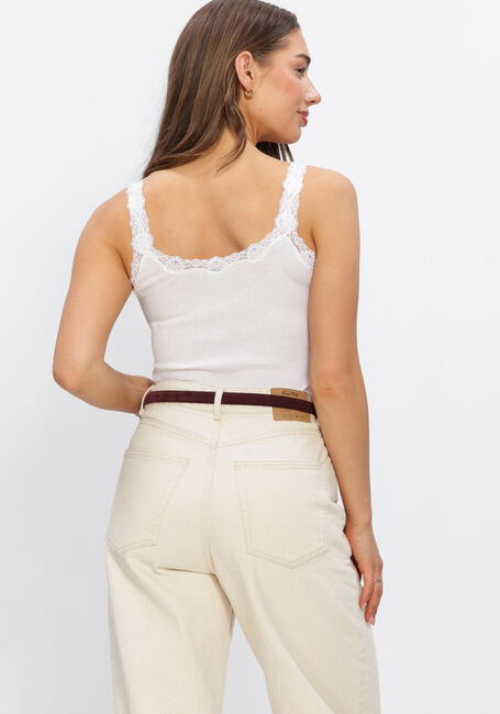 Wei&szlig;e ROSEMUNDE Top BABETTE DEEP BACK SILK TOP - large