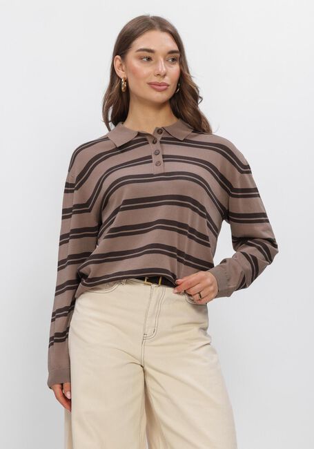 Sand MSCH COPENHAGEN Tops & T-shirts MSCHTERINE PULLOVER STP - large