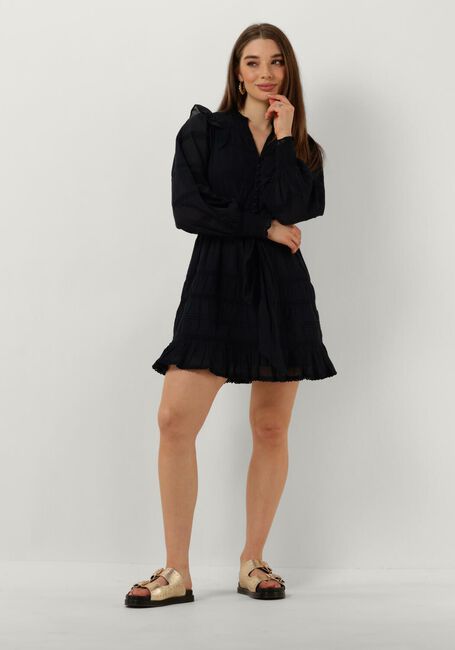 Dunkelblau NEO NOIR Minikleid SALLI S VOILE DRESS - large