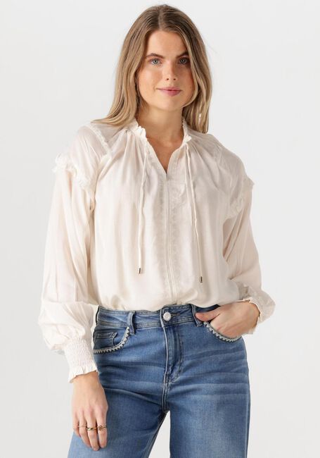 Nicht-gerade weiss MOS MOSH Blusen MMMARB SANSA EMB BLOUSE - large