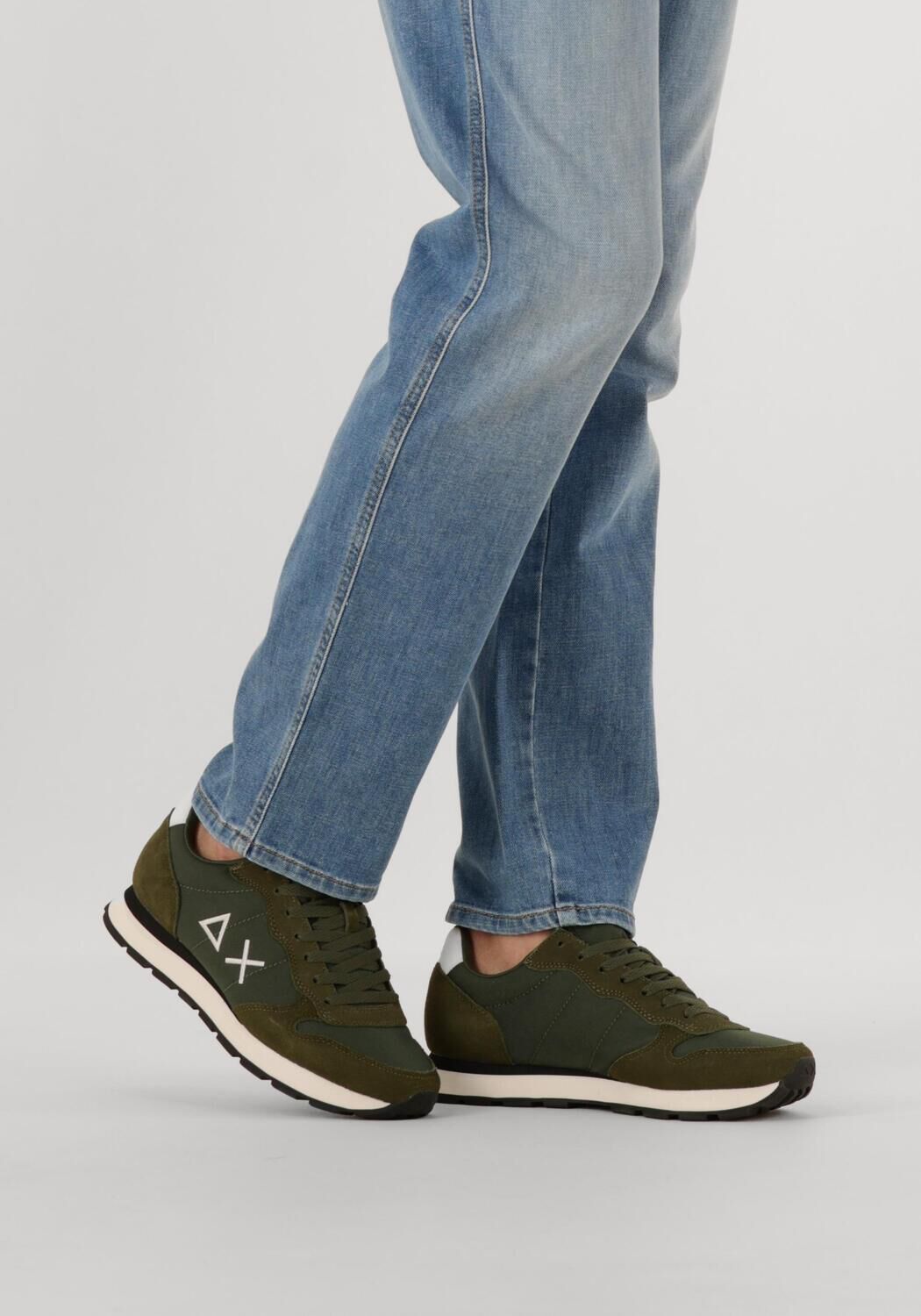 Gr&uuml;ne SUN68 Sneaker Low TOM SOLID - large