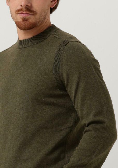 Dunkelgrün ANERKJENDT Pullover AKSAIL COTTON SILK KNIT - large