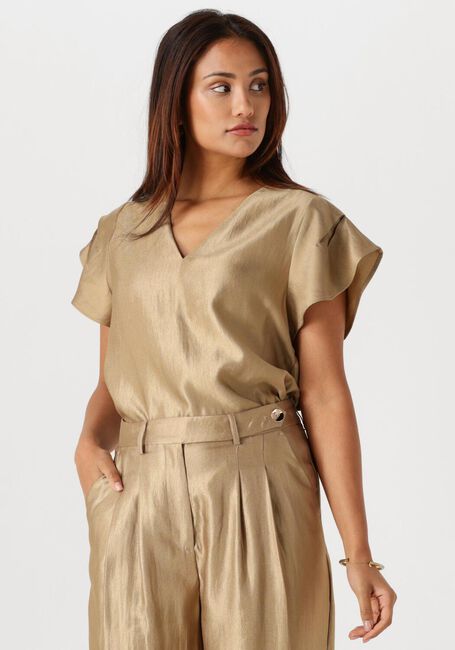 Goldfarbene AAIKO Top MINNY SHIMMERY VIS 512 - large