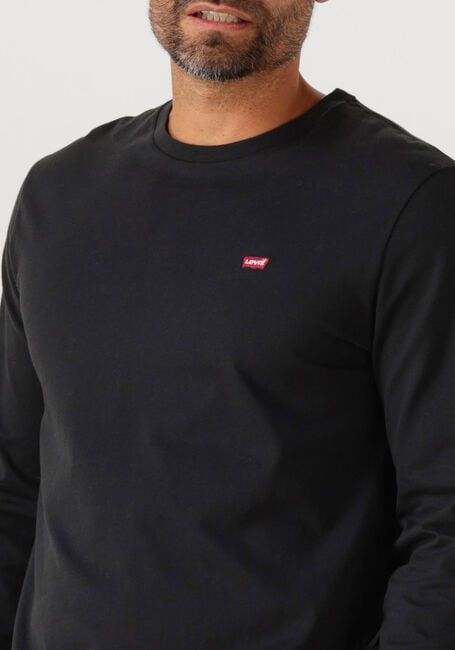 Schwarze LEVI'S T-shirt LS ORIGINAL HM TEE - large