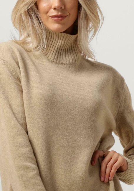 Camelfarbene DRYKORN Midikleid SASTERA - large