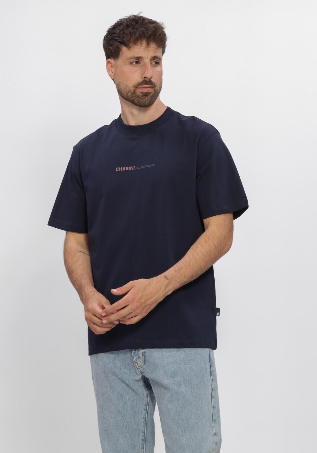 Dunkelblau CHASIN T-shirt RECO - large